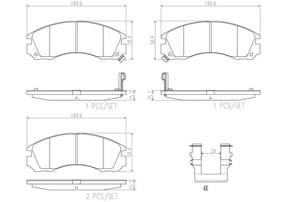 Brembo Disc Brake Pad