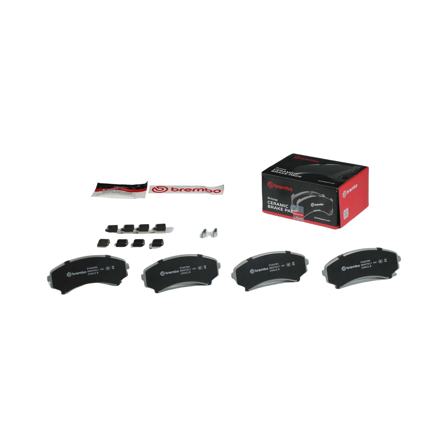 Brembo OE Brembo 92-93 Mazda MPV Premium NAO Ceramic OE Equivalent Pad - Front P54029N