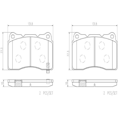 Brembo Disc Brake Pad