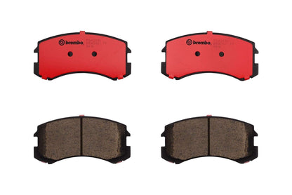 Brembo OE Brembo 02-07 Mitsubishi Lancer Front Premium NAO Ceramic OE Equivalent Pad P54041N