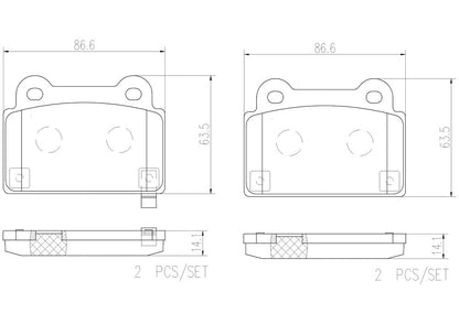 Brembo Disc Brake Pad