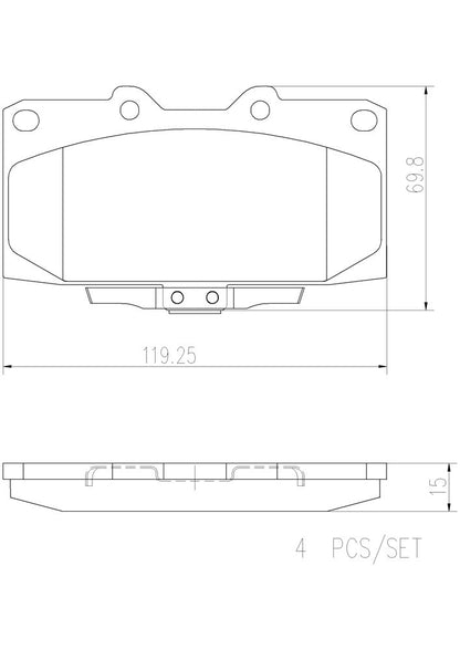 Brembo Disc Brake Pad