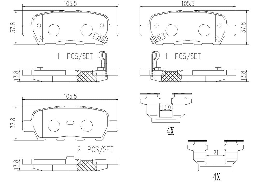 Brembo Disc Brake Pad