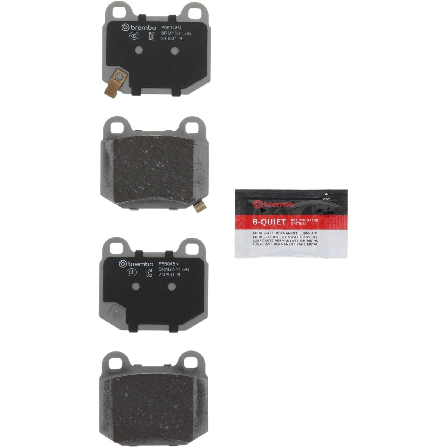 Brembo Rear Disc Brake Pad