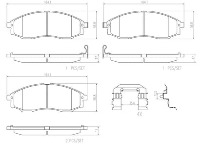 Brembo Disc Brake Pad