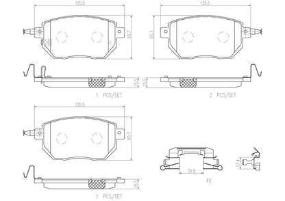 Brembo Disc Brake Pad