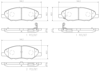 Brembo Disc Brake Pad