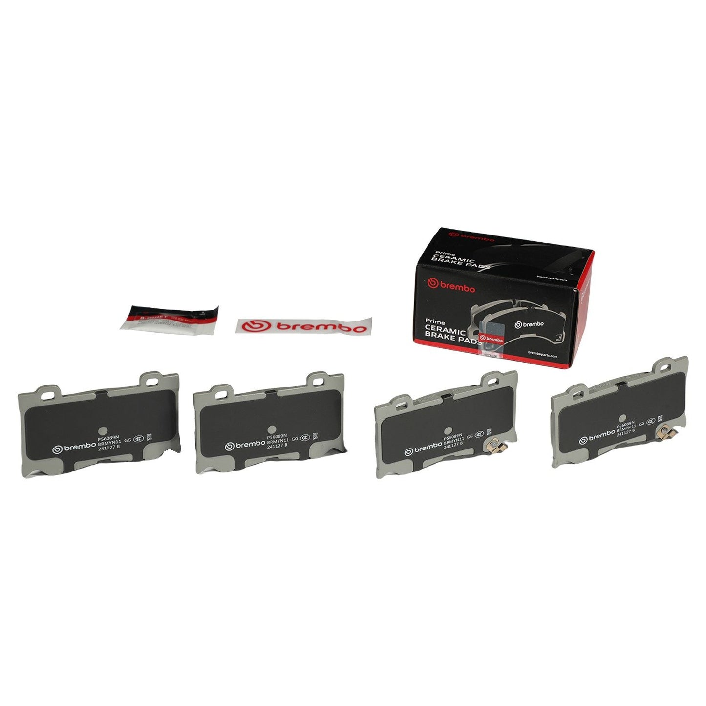 Brembo OE Brembo 09-13 Infiniti FX50 Premium NAO Ceramic OE Equivalent Pad - Front P56089N