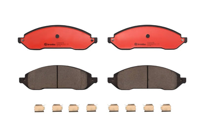 Brembo OE Brembo 04-07 Ford Freestar/Mercury Monterey Front Premium NAO Ceramic OE Equivalent Pad P56092N