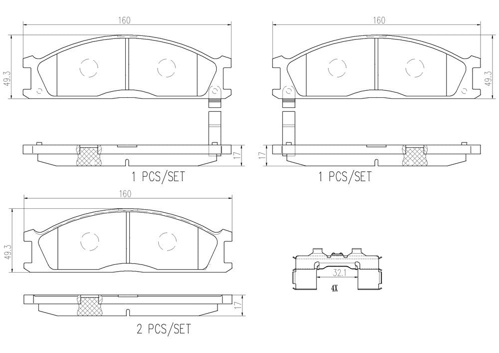 Brembo Disc Brake Pad