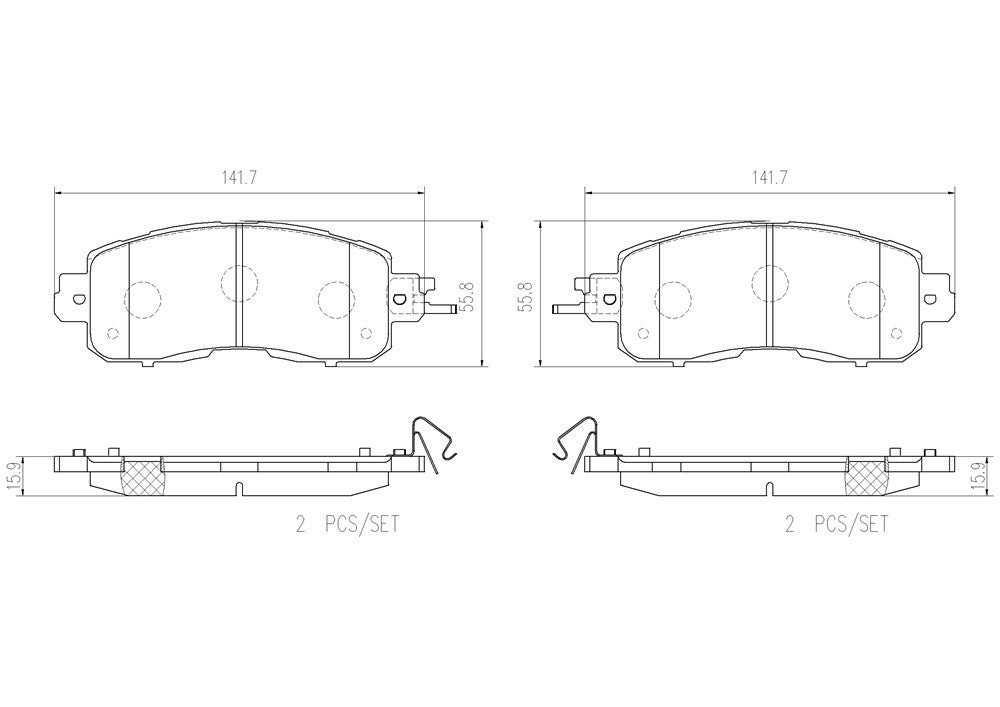 Brembo Disc Brake Pad
