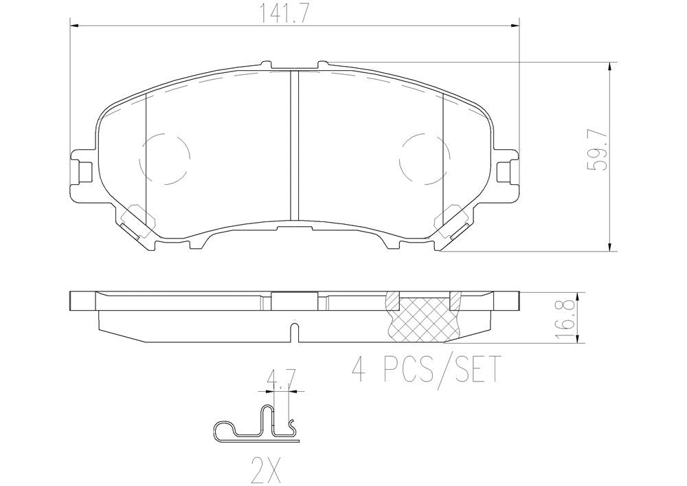 Brembo Disc Brake Pad