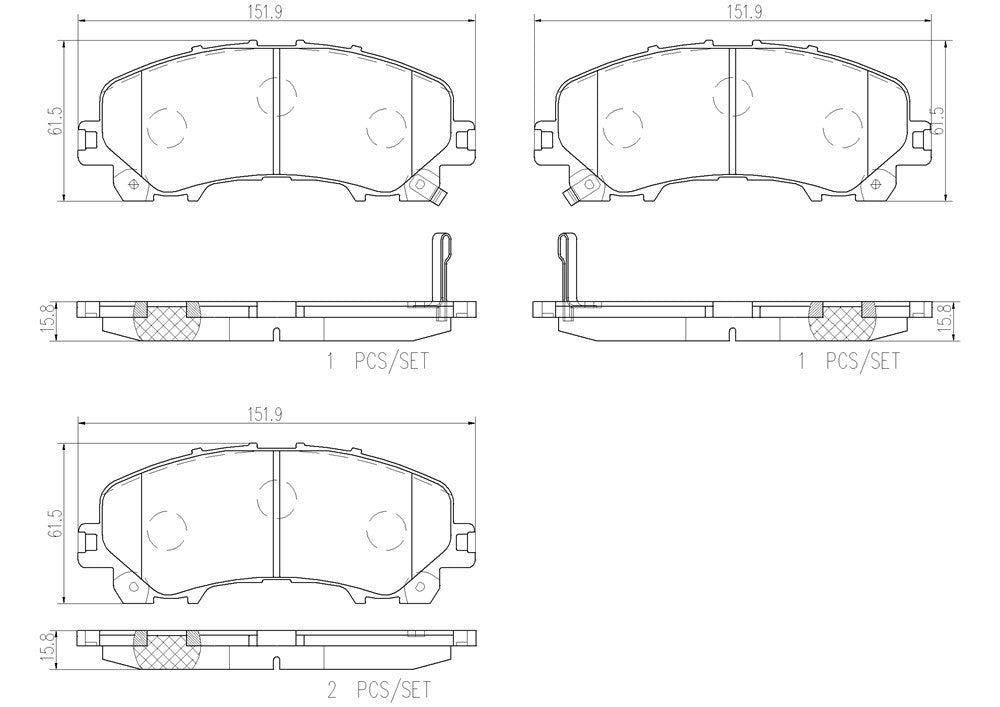 Brembo Disc Brake Pad