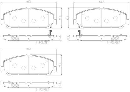 Brembo Disc Brake Pad