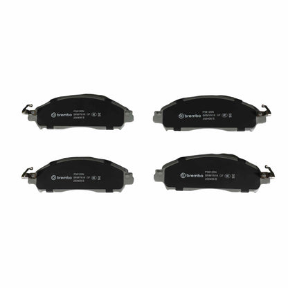 Brembo OE Brembo 18-19 Nissan Leaf Front Premium NAO Ceramic OE Equivalent Pad P56120N