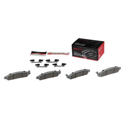 Brembo OE Brembo 18-19 Nissan Leaf Front Premium NAO Ceramic OE Equivalent Pad P56120N