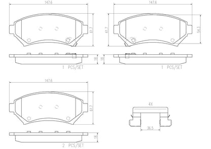 Brembo Disc Brake Pad