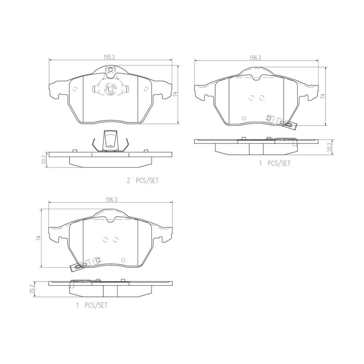 Brembo Disc Brake Pad