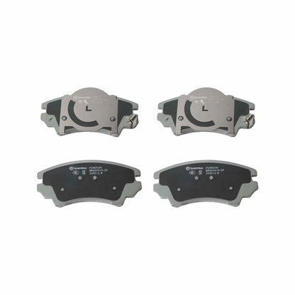 Brembo OE Brembo 14-16 Regal/10-15 Chevy Camaro/11-17 Caprice Front Premium NAO Ceramic OE Equivalent Pad P59055N