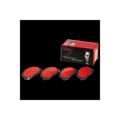Brembo OE Brembo 14-16 Regal/10-15 Chevy Camaro/11-17 Caprice Front Premium NAO Ceramic OE Equivalent Pad P59055N