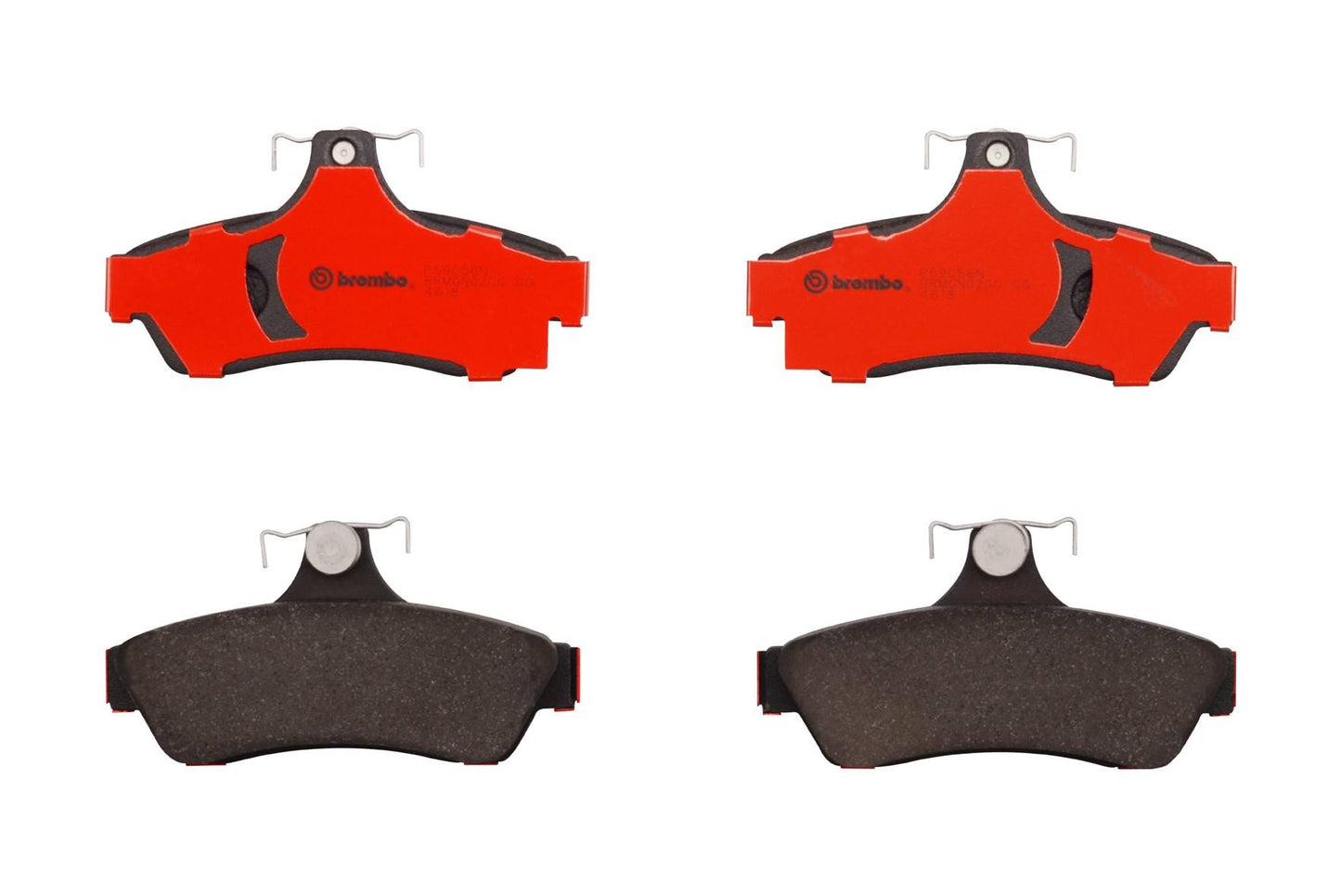 Brembo OE Brembo 04-06 Pontiac GTO Rear Premium NAO Ceramic OE Equivalent Pad P59056N