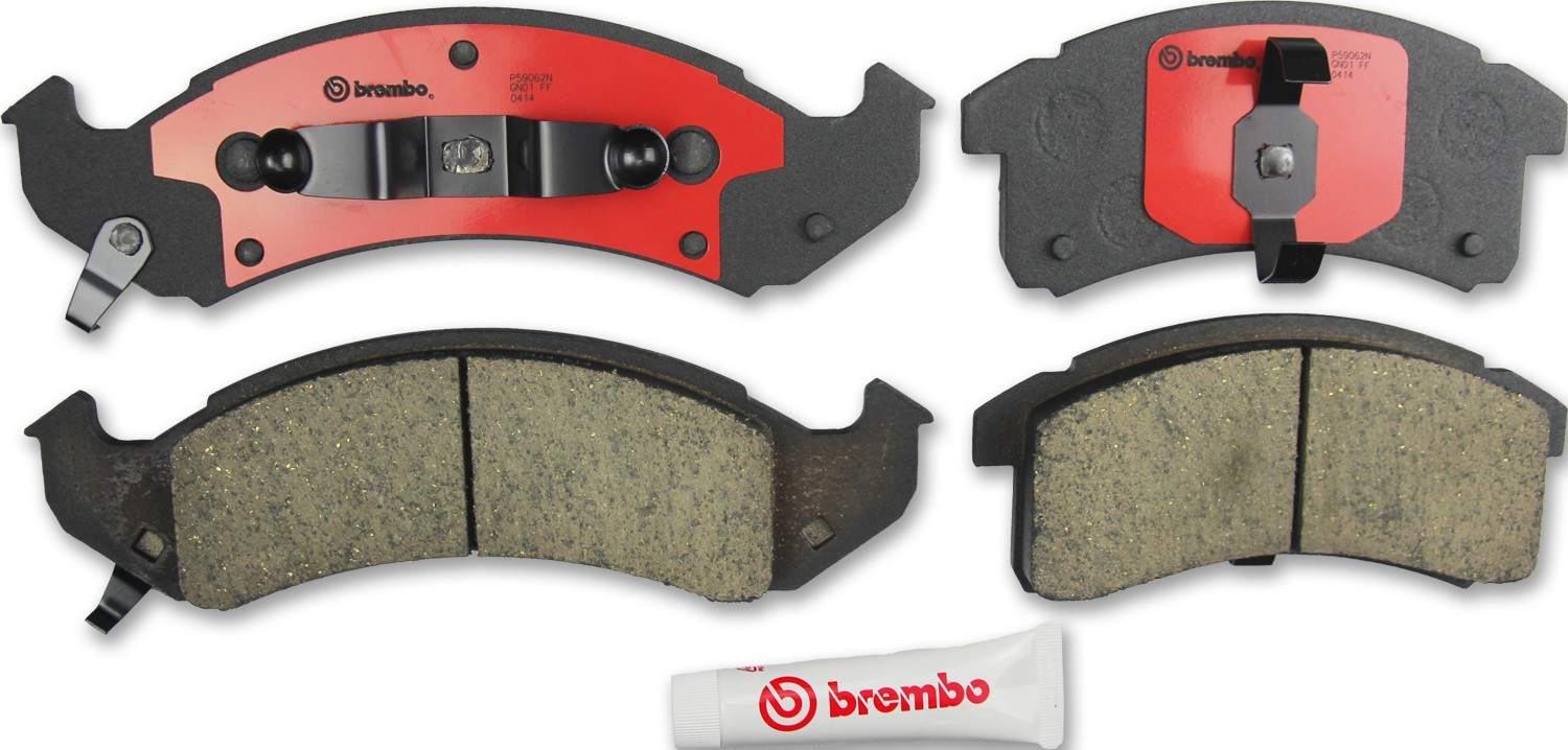 Brembo OE Brembo 94-99 Buick LeSabre Premium NAO Ceramic OE Equivalent Pad - Front P59062N