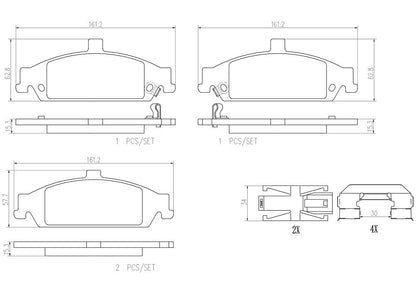 Brembo Disc Brake Pad