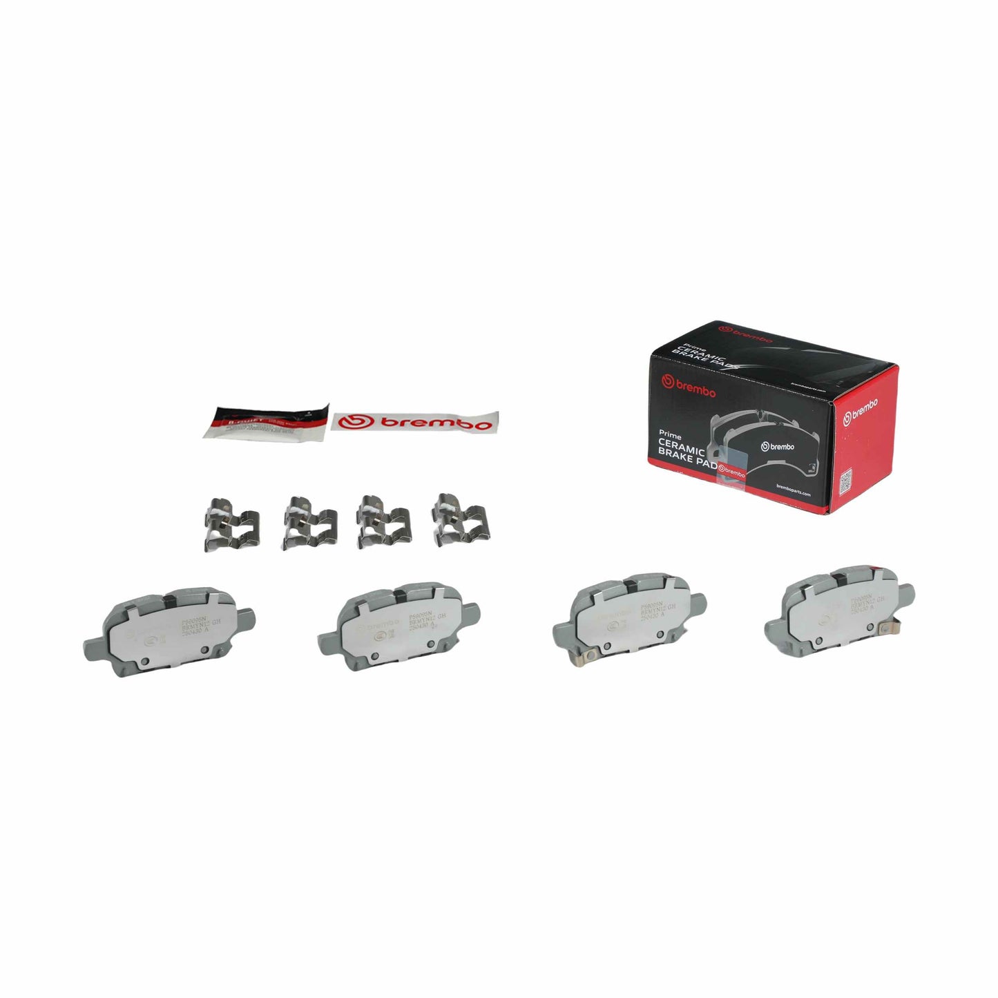 Brembo OE Brembo 18-20 Chevrolet Equinox/ GMC Terrain/ Chevrolet Malibu Rear NAO Brake Pad P59095N