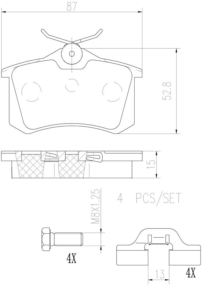 Brembo Disc Brake Pad