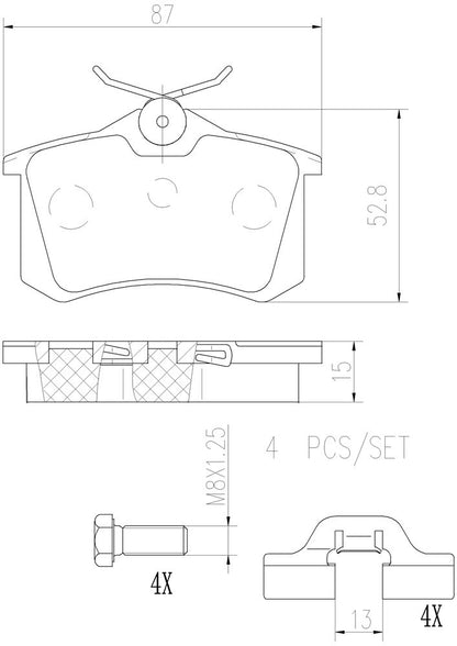 Brembo Disc Brake Pad