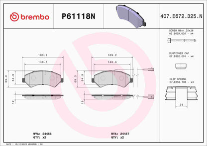 Brembo P61118N