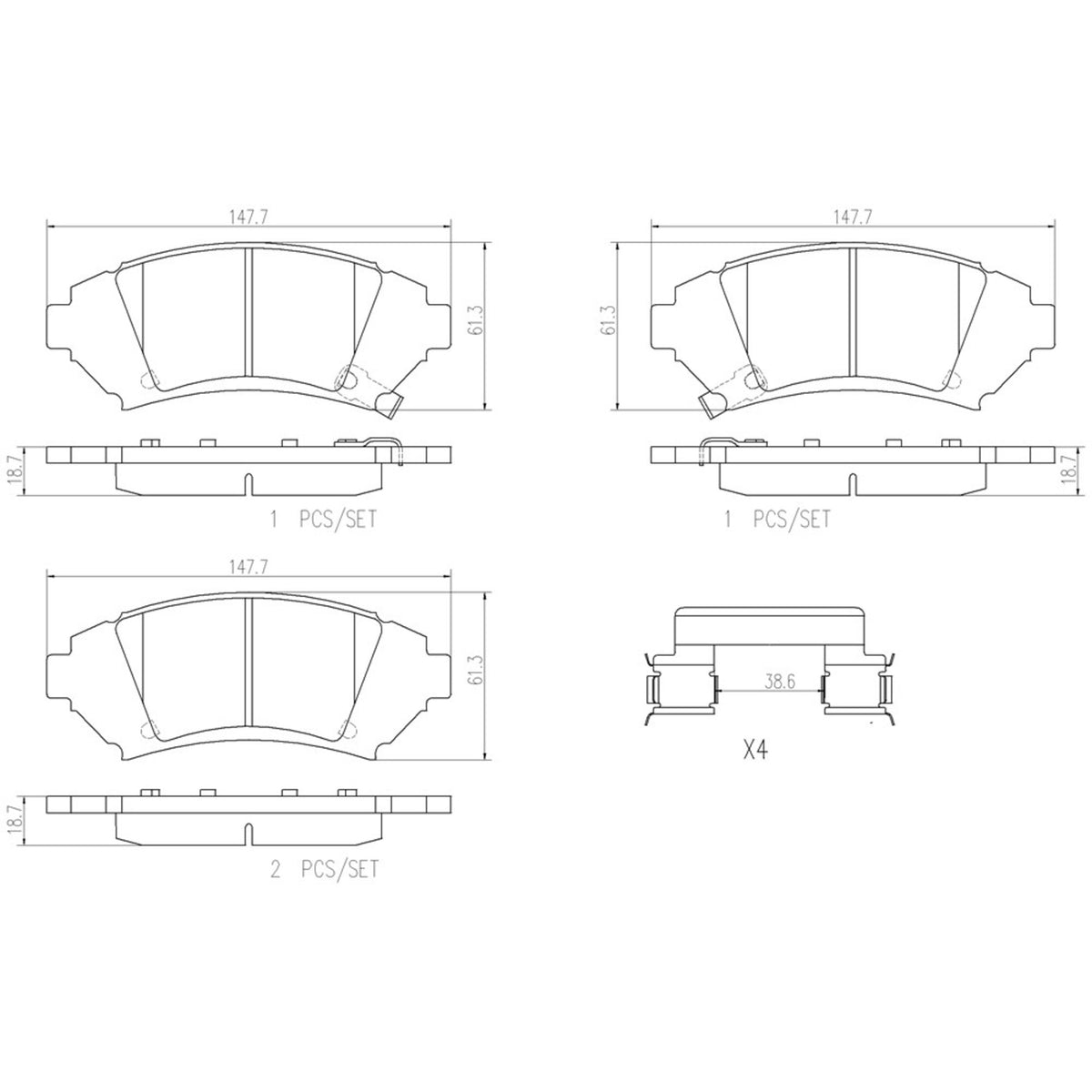 Brembo Disc Brake Pad