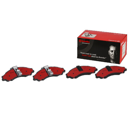 Brembo OE Brembo 2004 Pontiac GTO Front Premium NAO Ceramic OE Equivalent Pad P64002N