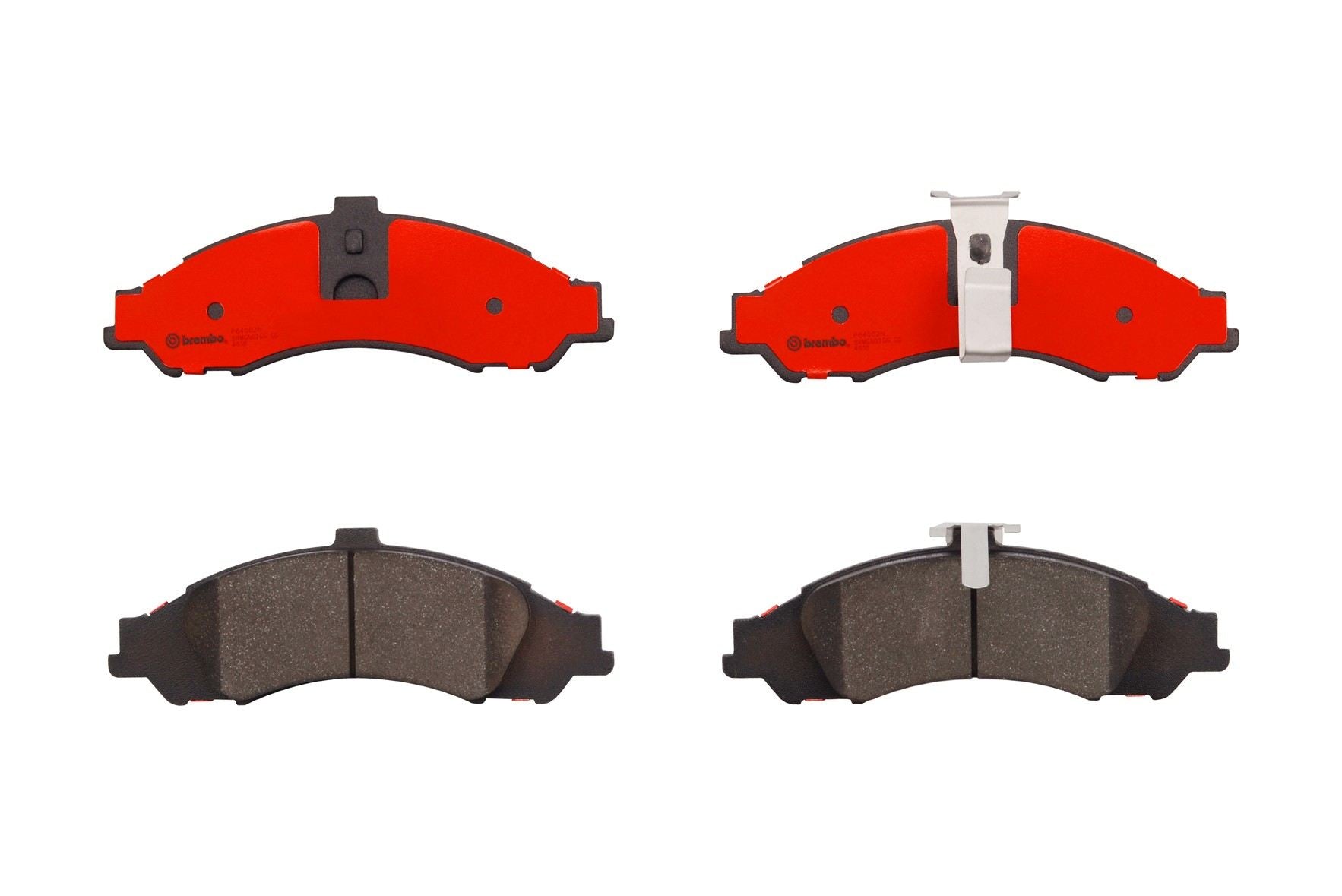 Brembo OE Brembo 2004 Pontiac GTO Front Premium NAO Ceramic OE Equivalent Pad P64002N