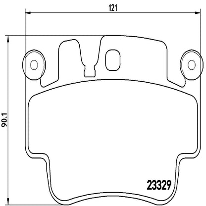 Brembo Disc Brake Pad Set P65009