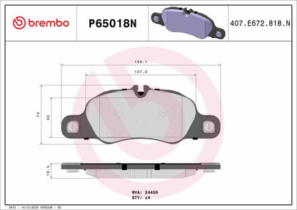 Brembo Disc Brake Pad