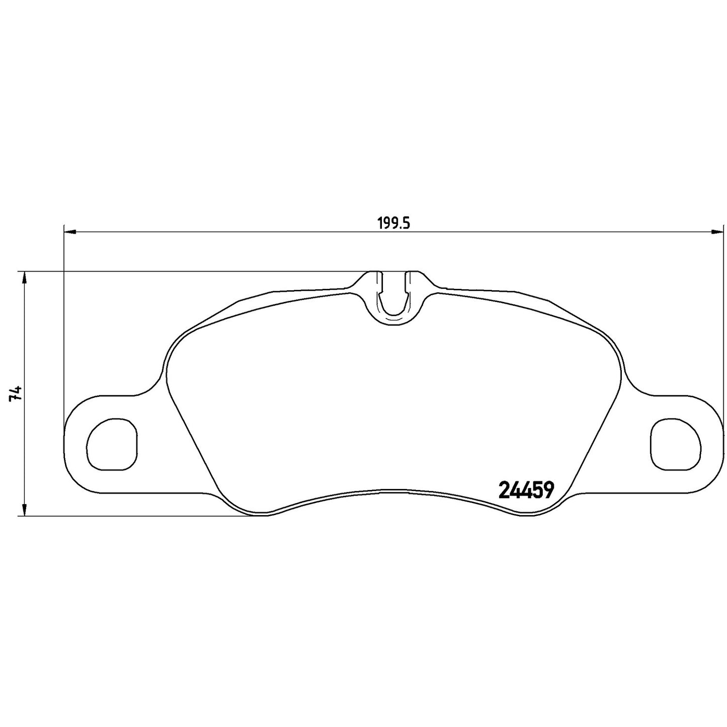 Brembo Disc Brake Pad Set P65019