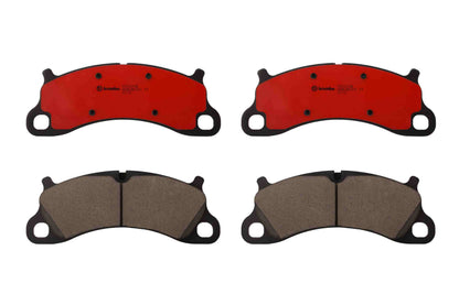 Brembo OE Brembo 12-16 Porsche 911/2016 Boxster Front Premium NAO Ceramic OE Equivalent Pad P65025N