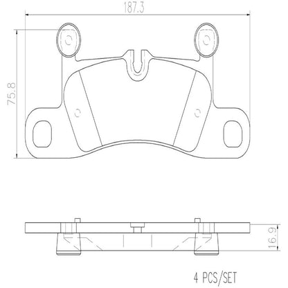 Brembo Disc Brake Pad