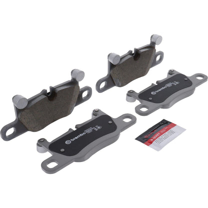 Brembo OE Brembo 12-19 Porsche 911 Rear Premium NAO Ceramic OE Equivalent Pad P65031N