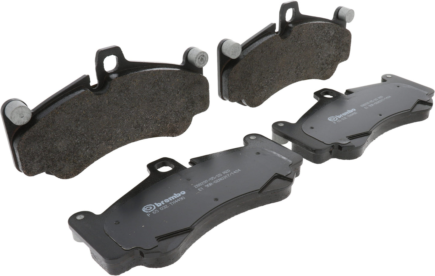 Brembo OE Brembo 01-13 Porsche 911/05-12 Boxster/04-05 Carrera GT Front Premium Low-Met OE Equivalent Pad P65032