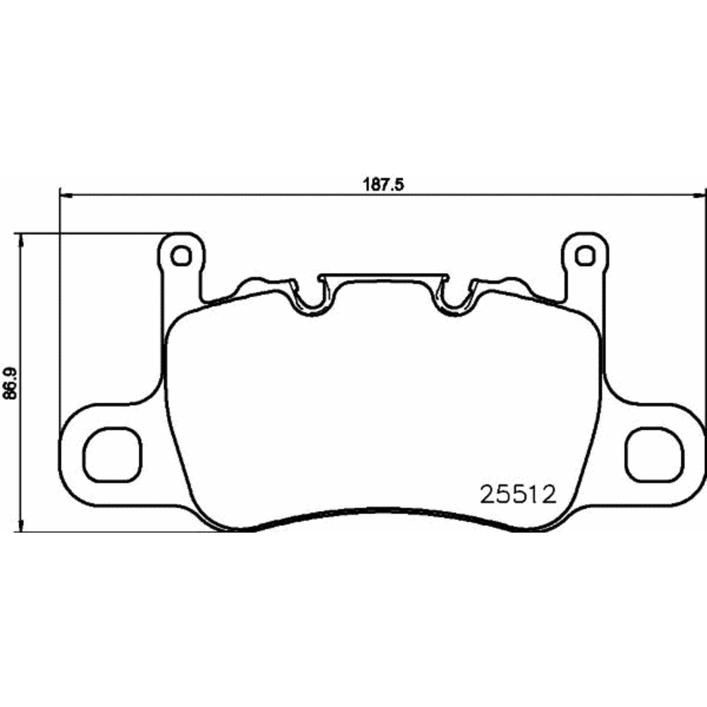 Brembo Disc Brake Pad Set P65037