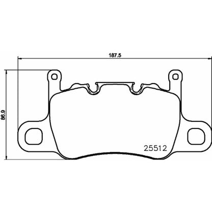 Brembo Disc Brake Pad Set P65037