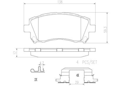 Brembo Disc Brake Pad