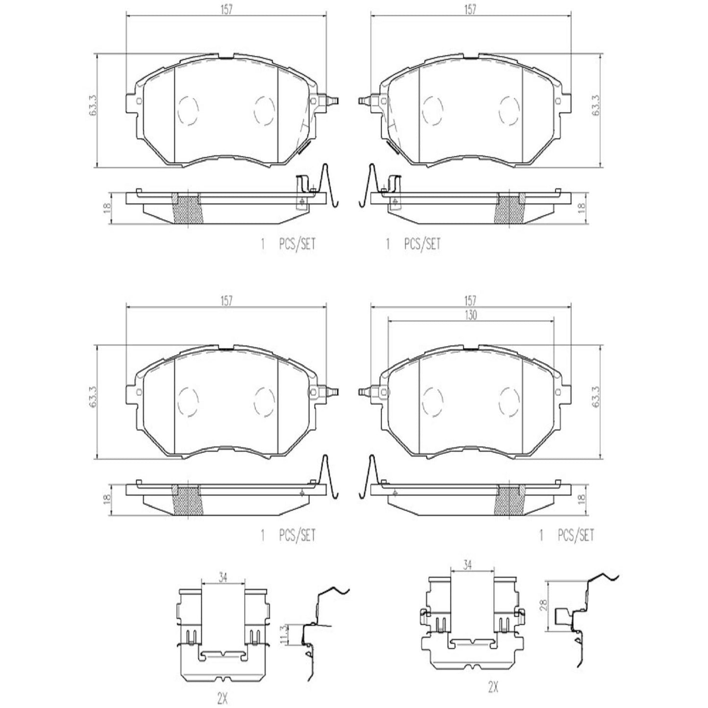 Brembo Disc Brake Pad