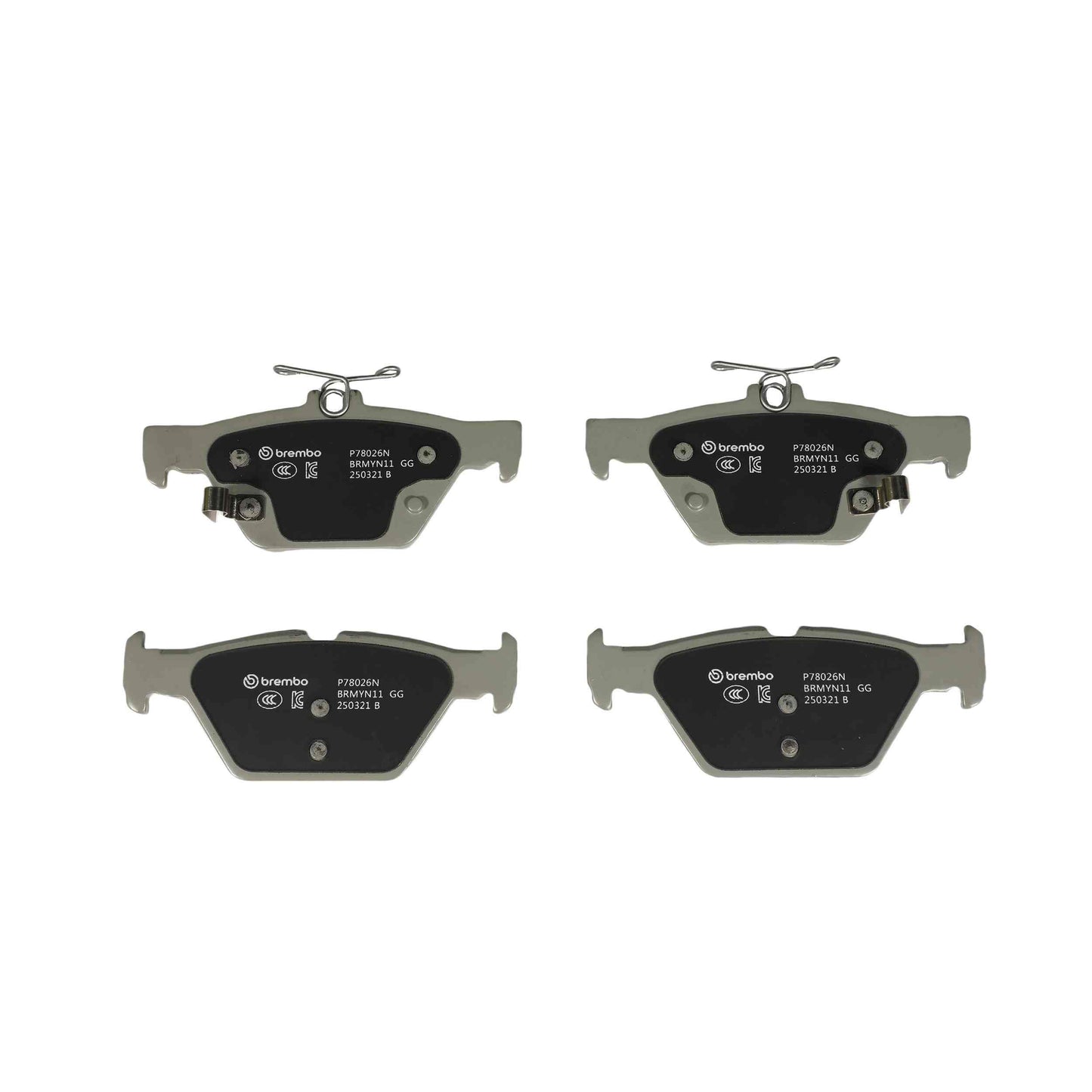 Brembo Disc Brake Pad Set P78026N
