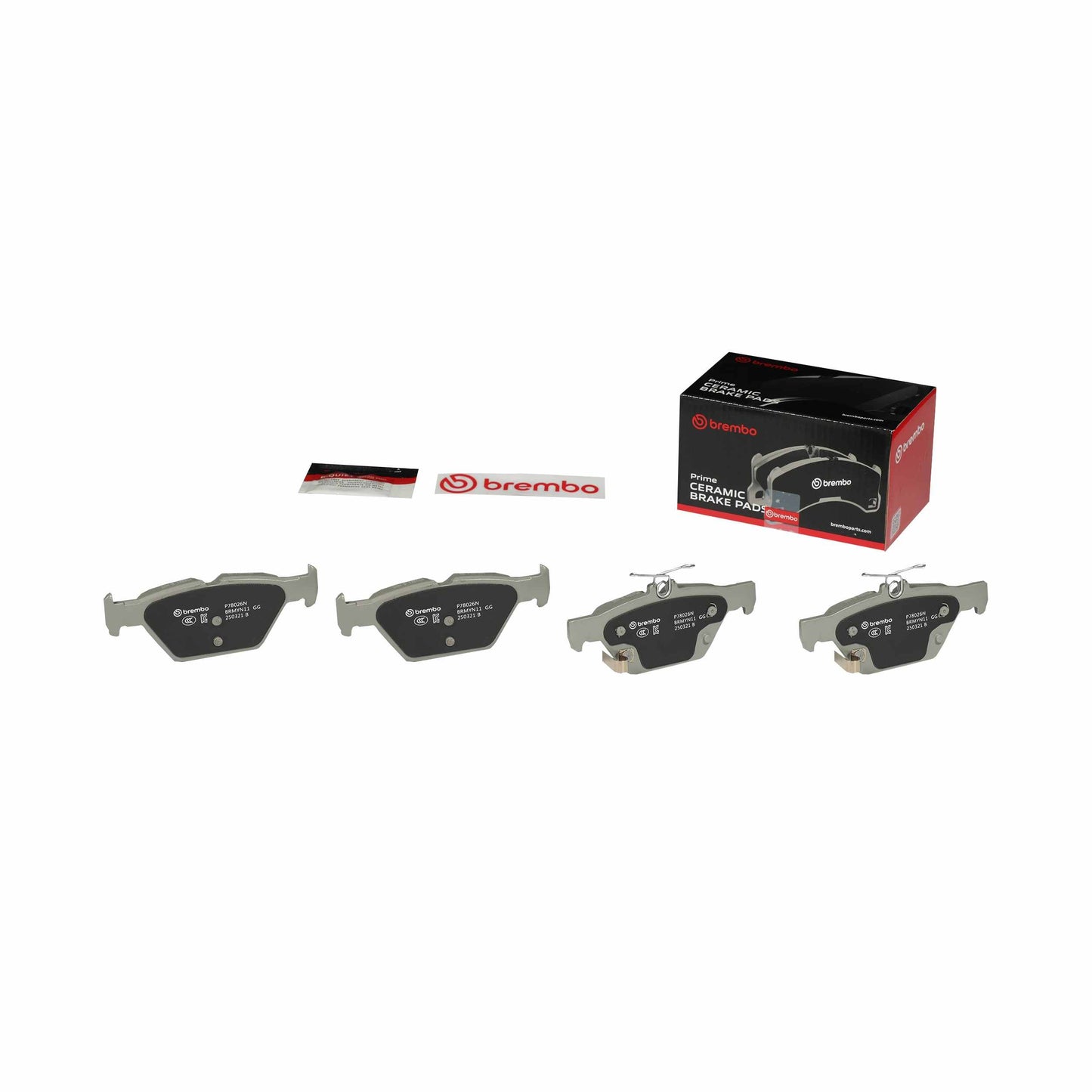 Brembo Disc Brake Pad Set P78026N