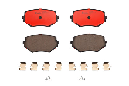 Brembo OE Brembo 99-05 Suzuki Grand Vitara/96-98 Sidekick Front Premium NAO Ceramic OE Equivalent Pad P79009N