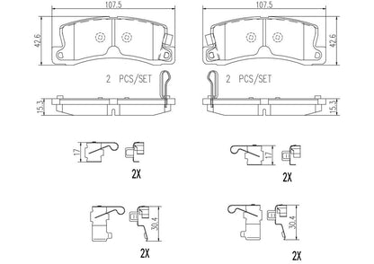 Brembo Disc Brake Pad