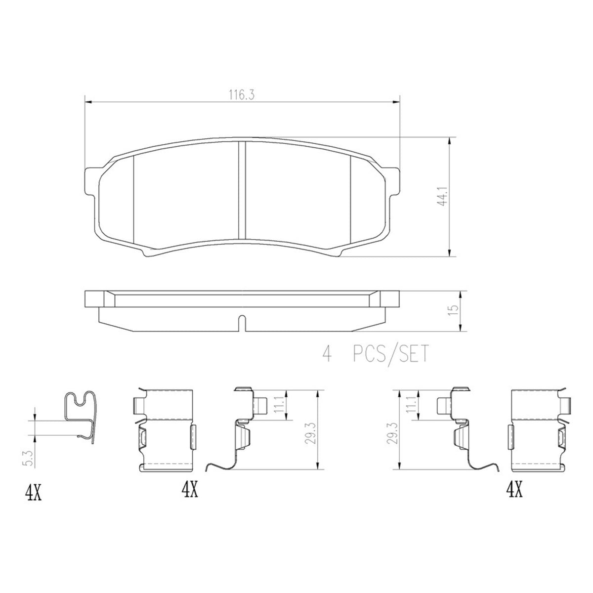 Brembo Disc Brake Pad
